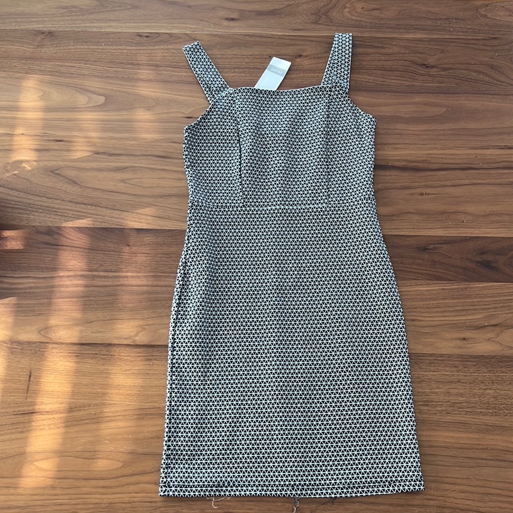 Black and White Primp Dress